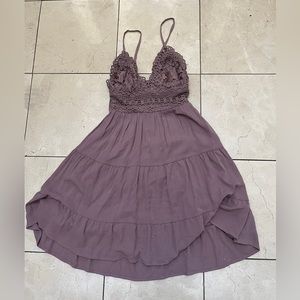 Women’s Sz. S dress fully lined. Adj. straps with back tie! Front bra design!